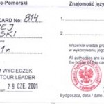 Bartlomiej Grochowski legitymacja pilota